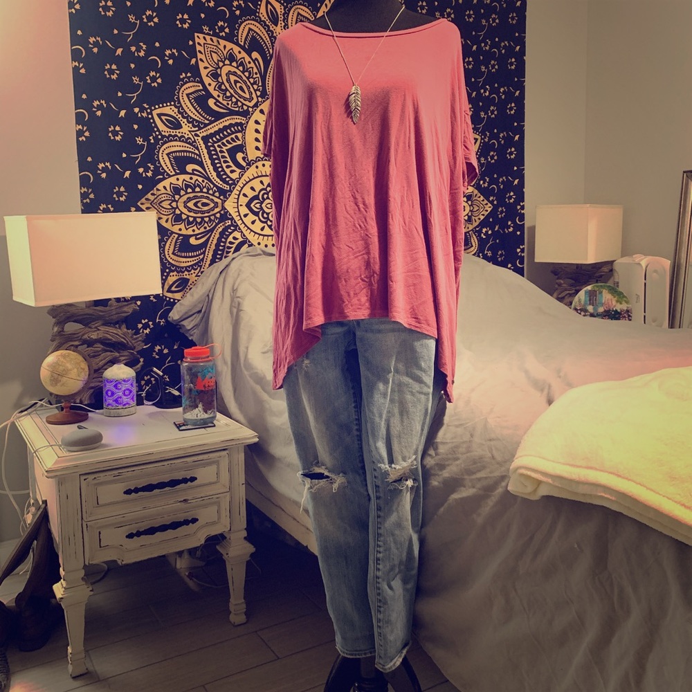 Artist crop American Eagle jeans
